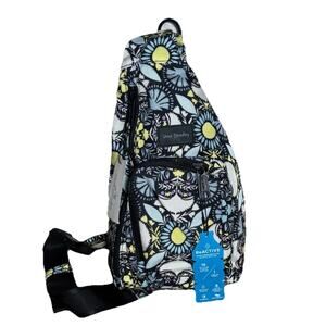Vera Bradley ReActive Sling Backpack in Plaza Medallion NWT